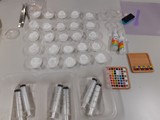 陶瓷彩色拼貼杯墊